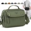 Pánská velkokapacitní ležérní pracovní taška přes rameno s více kapsami Módní jednoramenná crossbody taška