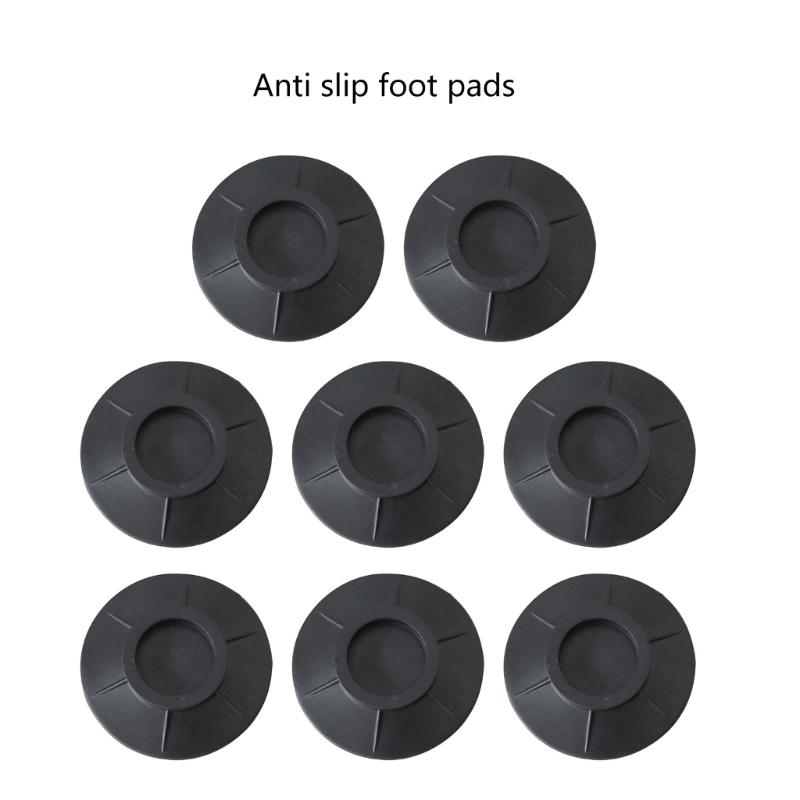 Pack of 8 Laundry Machine Foot Pad Washer Machine Floor Guards Foot Protectors