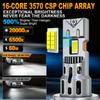 2 Adet 20000LM H7 LED Far Ampulleri 60W Mini Kablosuz CSP Araba Farı Fanlı Oto Diyot Lambaları H7 Turbo Led Otomobil Işıkları Canbus 12V 6500K Beyaz