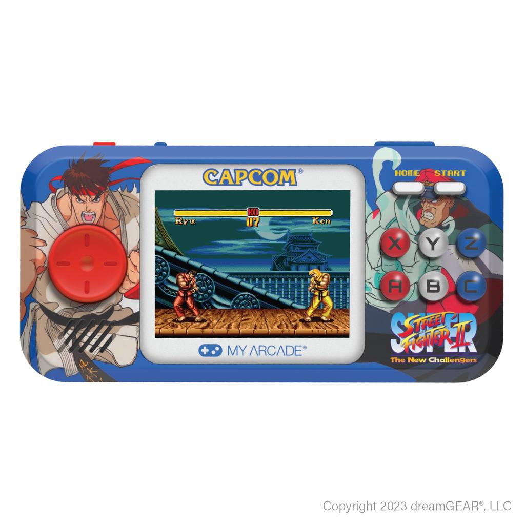 My Arcade Street Fighter II Pocket Player Portable Game System with 2 Games and 2.75-inch Color Screen