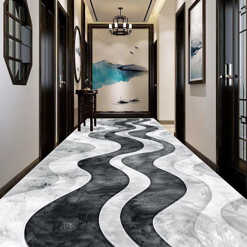 Marble Decoration Long Corridor Carpet Living Room Luxury Runner Rug Hotel Party Aisle Floor Mat Home Room Doorway Hallway Rugs