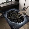 1PC Wolf Symbolism Non-Slip Floor Carpet Compatible for Office&Living Room&Bedroom&Dining Room - Flat- Soft & Pattern, Vibrant Colors-W319