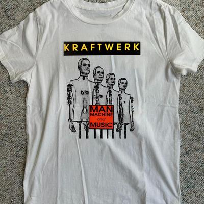 Rare! Kraftwerk Band Man Machine In Music Shirt Unisex Concert S To 5XL AR418 Unisex T-Shirt