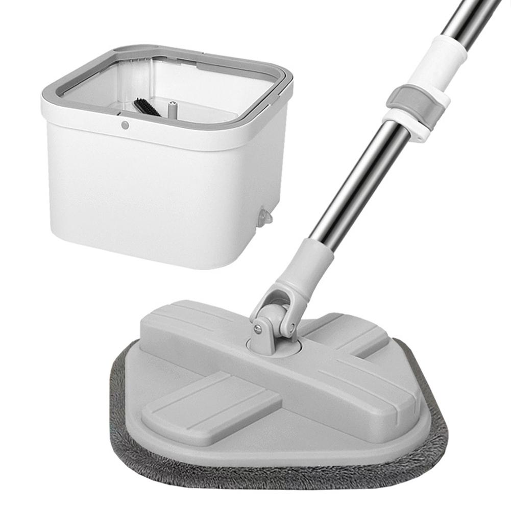 Household Cleaning Mop Water Separation 360 Rotating Hand-Free Lazy Squeeze Mop with Bucket Sewage Separation Mop Flat Plate Mop
