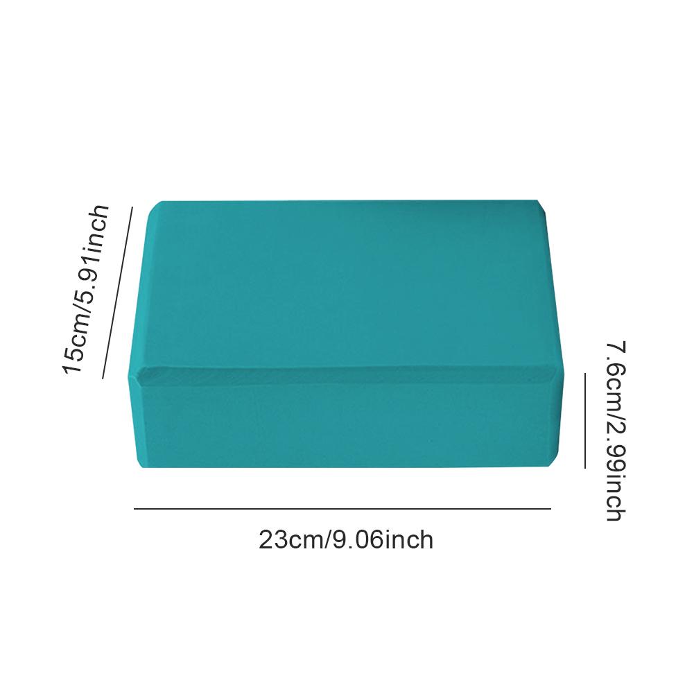 120g High Density Yoga Foam Blocks & Pilates Training Exercise Fitness Sliding Mat Pillow Cushion For Yoga Pilates & Meditation