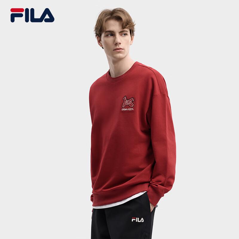 FILA Unisex "Ready to Take Off" Graphic Pullover Sweatshirt