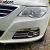 For Volkswagen VW Passat CC 2009 2010 2011 Chrome Front Fog Light Lamp Cover Trim Foglights Foglamp Bezel Trims Car Accessories