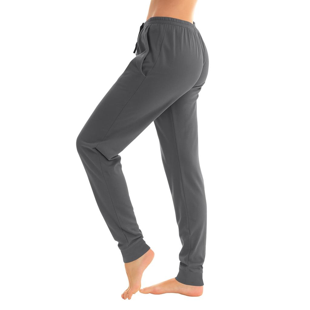 Women  Winter Soild Color Pants Full Length Long Trousers Sports Pants