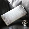 [Berkut] Himalayas cowhide Embossed crocodile long wallet men's ladies crocodile long wallet genuine leather Genuine leather leather crocodile
