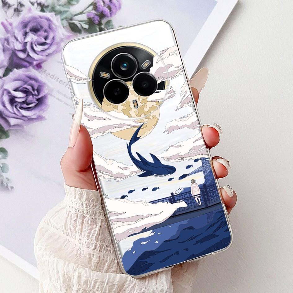 Für Realme 14 Pro 5G Hülle 2025 Cover Cooler Drache Löwe Cartoon Weiche Klare Silikon Handyhüllen Für Realme 14 Pro+ 14Pro Plus Capa