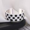 Schachbrettring - Modisch, Einzigartig, Luxuriös, Kleinformatig, Kleines Design - Kariert - Hochwertig - Cooler Stil - Neues Modell - Zeigefingerring