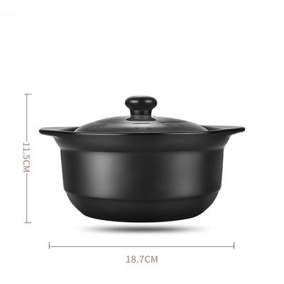 Haisidike DG Serie Hochtemperatur-Keramik-Schmortopf
