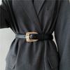 Black Waist Versatile Belt For Women Summer Fashion Essential Accessory Coats For