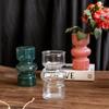 Mid-Century Light Luxury Glass Vase for Hydroponic Floral Arrangements