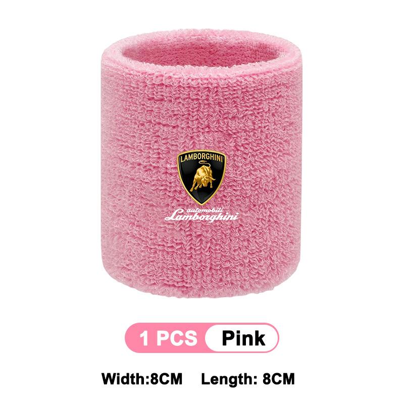 Car Lamborghini Sports Headband Wristband Ball Embroidery Stretch Boys Sticker for Working Out Quick Drying Wrist Sweat Bands HH69