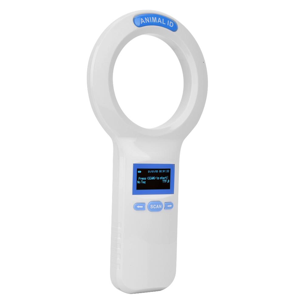 

Считыватель ушных меток Rfid, портативный сканер микрочипов для домашних животных 134,2 кГц