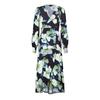 Biba Womens/Ladies All-Over Print Long-Sleeved Wrap Dress