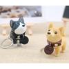 Shiba Inu Black Shiba Inu Pair Dog Bag Cute Small Day Gifts for Boyfriends and Set of 2 [WOWTAC] Keychains, Keychains, Keychains, Keyrings, Charms,