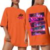 Women's Round Neck Short Sleeve T-shirt Casual Loose Top