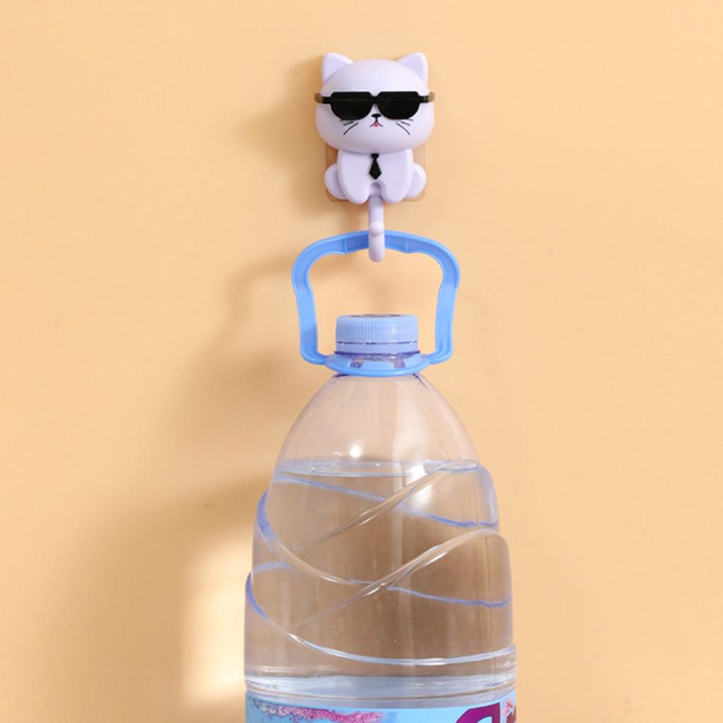 Set mit 2 robusten Haken aus gegossenem ABS in Geweihform für Mäntel, Handtücher, dekorative Garderobenhänger für den Eingangsbereich, Wohnaccessoire für den täglichen Gebrauch