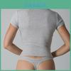 Cotton Jersey Tshirt For Women With Soft Stretch Fabric For Yoga And Casual Wear