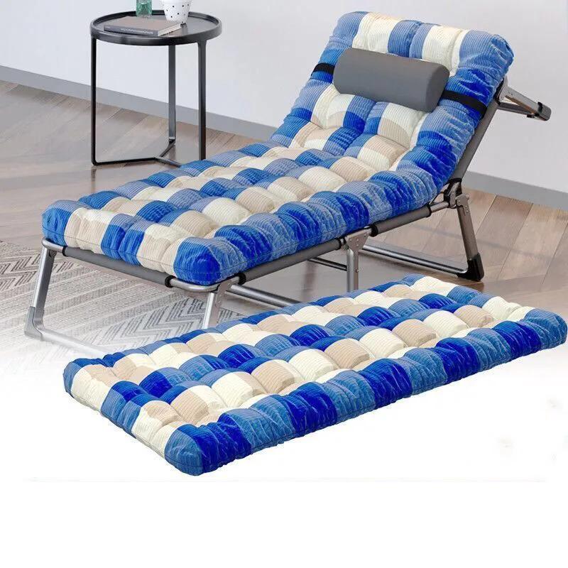 WTEMPO Folding Bed Soft Warm Pad Office Sleep Single Bed Mat Student Dormitory Mattress Back-to-school Season Mattress Bed Foldable Mattress Cushion