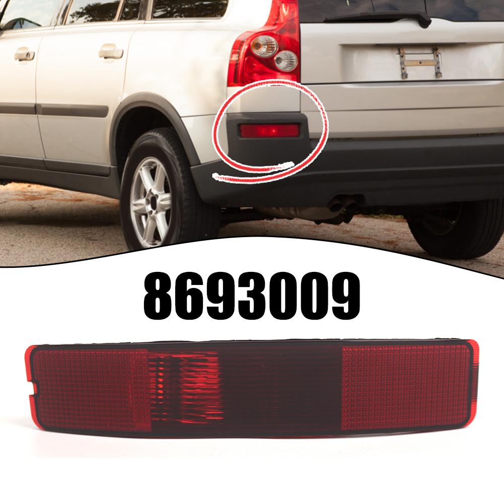 Red Rear Bumper Reflector Left Rear Light Installation Bumper Light Made Of ABS Material OEM Number 8693009 Reliable Performance