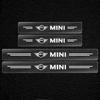 CCI1 New X5 For BMW 4Pcs Car Threshold Sticker Scratch Resistant Transparent Film Protector For MINI Cooper One S JWC R55 R56 F56 R57