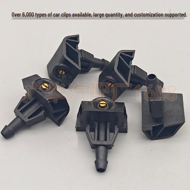 

Compatible Windshield Wiper Washer Nozzle 28932-9U000 for Tiida, Livina, Sylphy, Sunny, Qashqai, Venucia.