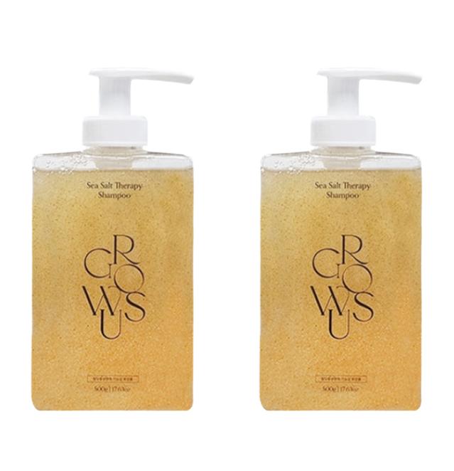 Growus Sea Salt Therapy Shampoo EX 2-Pack 500 g  (3 Options)