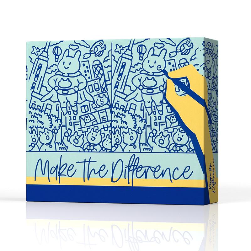 

Make The Difference Card Chinese English Board Game
