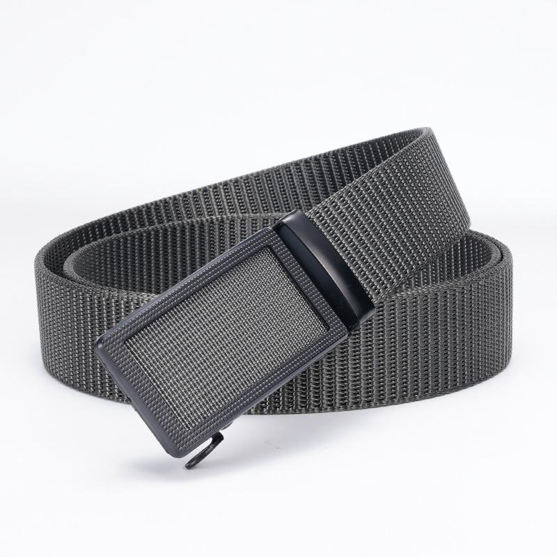 Nylon Canvas Automatic Buckle Men's Belt Casual Business Versatile Belt