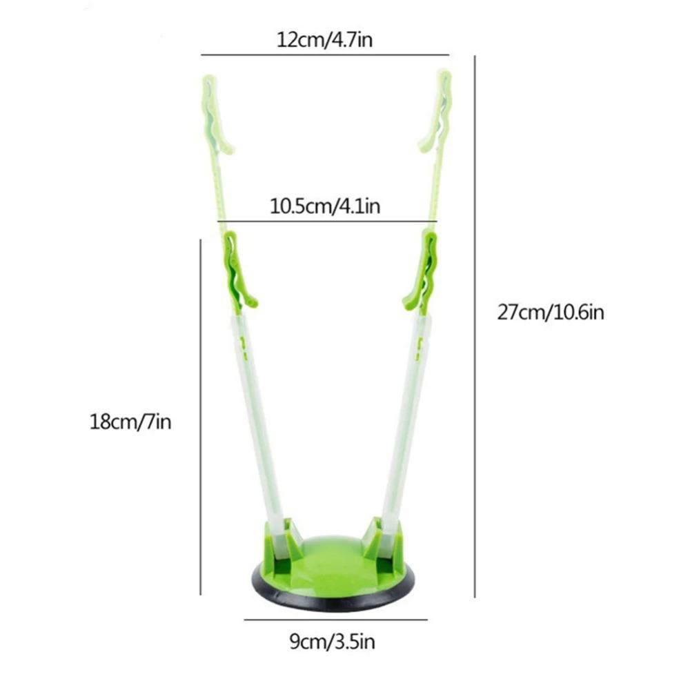 Adjustables Non Slip Food Storage Bag Holder Fresh-Keeping Freezer Bag Support Reusable Fresh-Keeping Baggy Rack Kitchen Supply