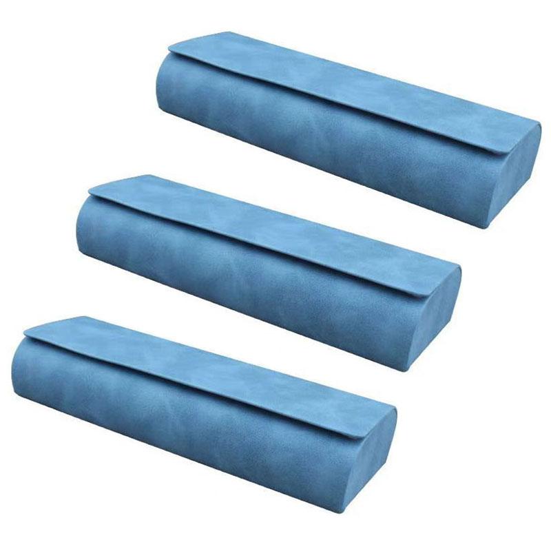 Aesthetic Glasses Case for Large Frames, Anti-Pressure Glasses Box with Soft Lining, Stylish & Durable Eyewear Holder