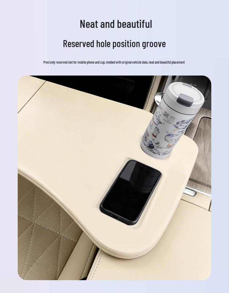 Compatible Folding Tableboard for Geely Xingyue L Cars (23-26 Models) - Tablet/Laptop Holder in Original Car Color.