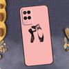 Ballet Shoes Phone Case For Oppo A40 A60 A80 A78 A98 A18 A38 A58 A74 A94 A54 A16 A76 A96 A15 A17 A77 A57S