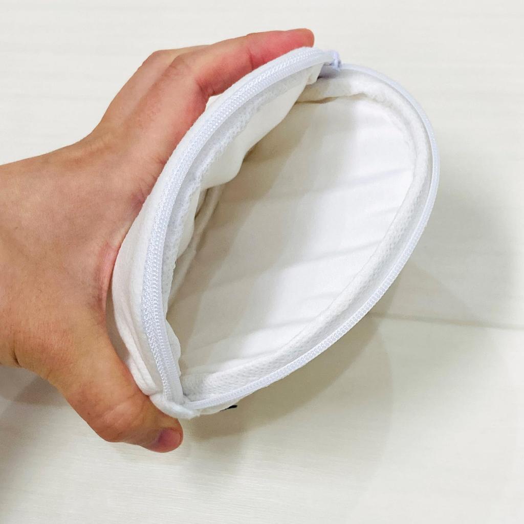 MORIPiLO Stationery Tissue Case, Small Item Case, Plush Toy Pouch, Cute, 13x9cm (White) by Morishita Makura