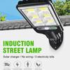 Solar Motion Sensor Lights Solar Powered LED Security Lights COB LED 3 Lighting Modes for Garden Fence Patio Garage