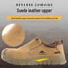 "Anti-Smash Puncture-Resistant Non-Slip Cowhide Safety Shoes for Welders"