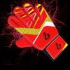 1 pair Finger Protection Children Soccer Gloves Double Sided Latex Goalkeeper Gloves  Play Soccer