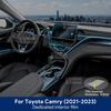For Toyota Camry - 10.1inch Center Console Gear Navigation Dashboard Door Window Clear TPU Film Interior Sticker