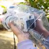 2 Stück Wasserdichter Regenmantel Kamera Regenschutz Hülle Tasche Schutz für Ri-5/Ri-6/Ri-S/Ri-Sf/Ri-St1 Kamera Regenfeste Zubehörteile