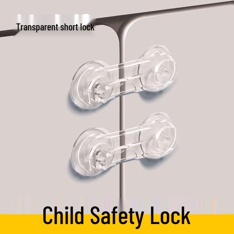 

Toddler Safety Drawer & Door Lock | Anti-Pinch & Anti-Opening Protection for Cabinets & Refrigerators