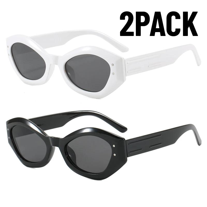 1PACK Luxury Cat Eye Women Sunglasses Small Frame Oval Glasses Female Trendy Eyewear Fashion Brand Shades Oculos De Sol