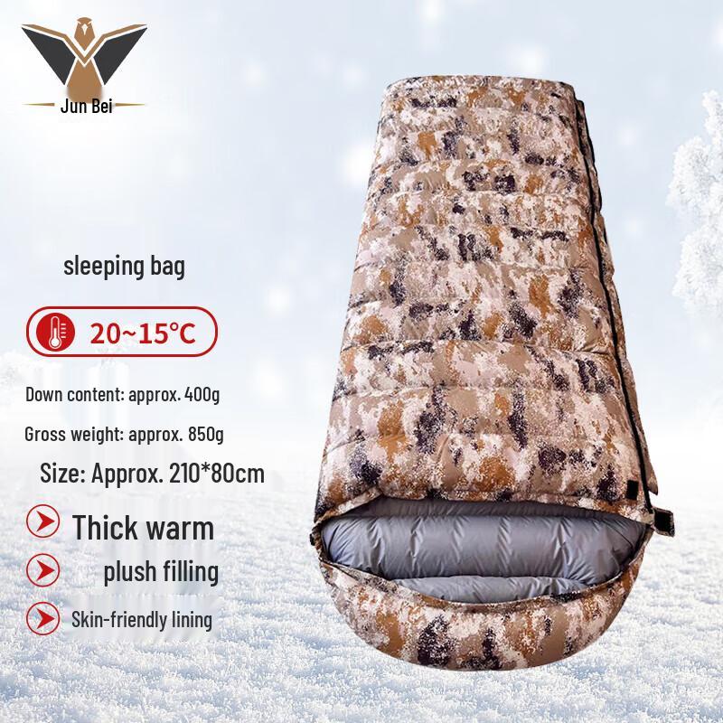 Junbei Desert Starry Sky Envelope Camping Sleeping Bag