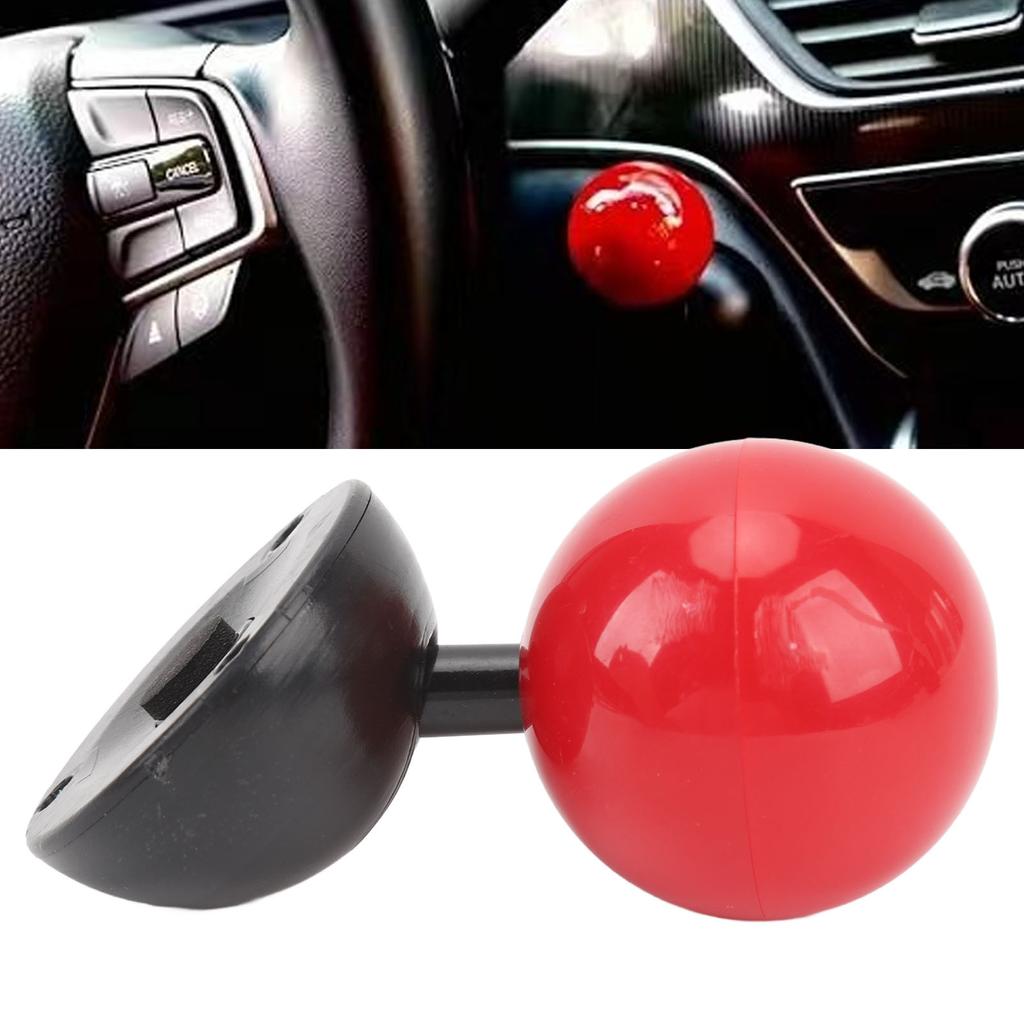 Car Push To Start Button Rocker Lever Plastic Ball Bar Starter Cover Car Engine Start Stop Button Jo