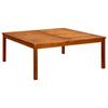 Day and Night - Day and Night Garden Coffee Table Solid Acacia Wood 110x110x45 Cm