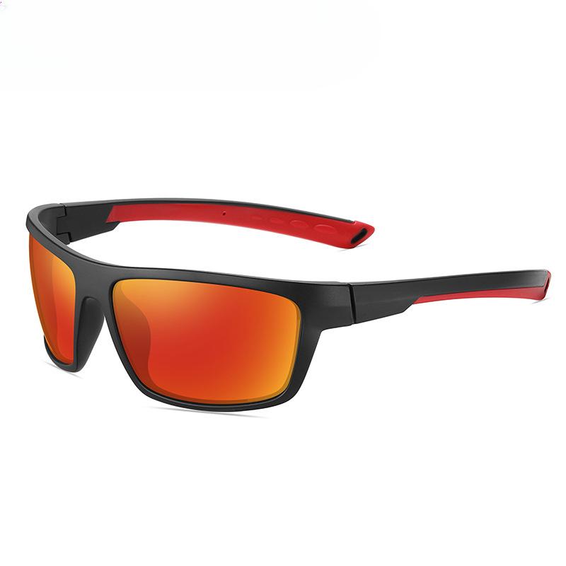 

Спортивные квадратные солнцезащитные очки Big Box Красочные модные солнцезащитные очки для мужчин и женщин.