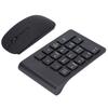Number Pad Plug and Play 2.4GHz Wireless Technology 1200 DPI Sensitive Durable Number Pad Mouse Combo for Home Office