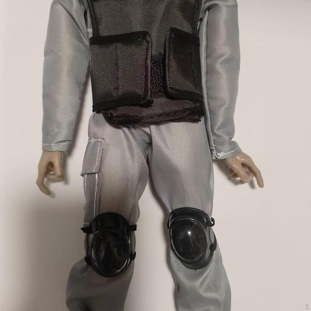 2 kusy nákoleníky pro panenky v měřítku 1/6, ručně vyráběné oblečení, stylový kostým na postavu pro 12 palců